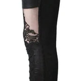 Legging à laçages visu