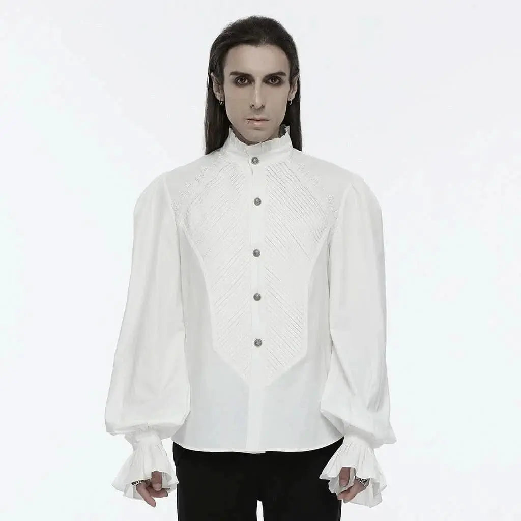 Malachrys White Shirt - PunkRave