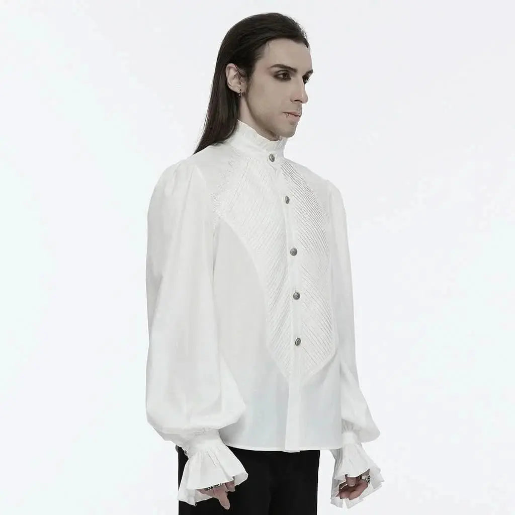 Malachrys White Shirt - PunkRave