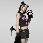 Maneki Neko Hairband and Tail PunkRave