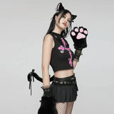 Maneki Neko Hairband and Tail PunkRave