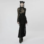 Melinda Sheer Mesh Turtleneck - PunkRave