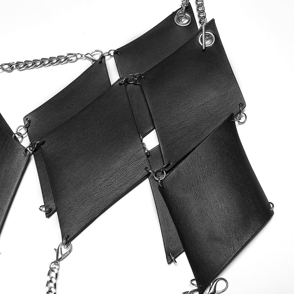 Mercury Vest With Chains - PunkRave
