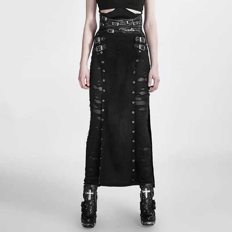 Metallic Personality Skirt - Women - PunkRave