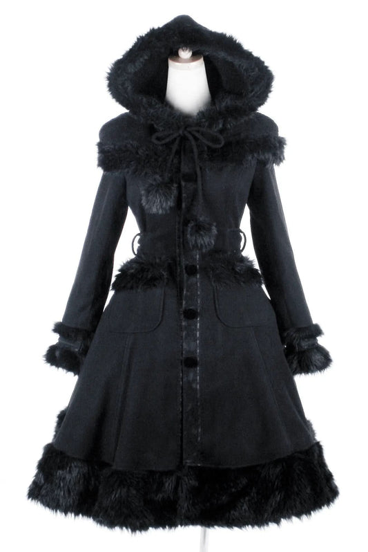 Midnight Coat -Black My Store