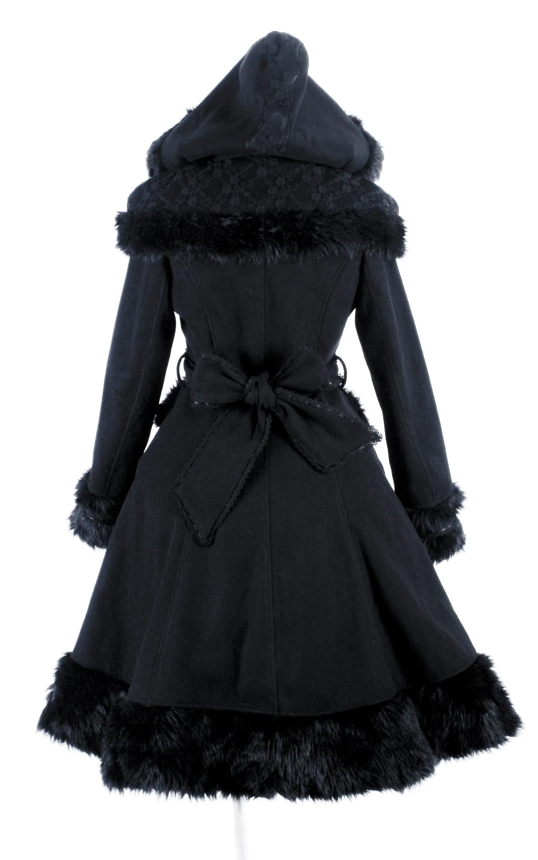 Midnight Coat -Black My Store