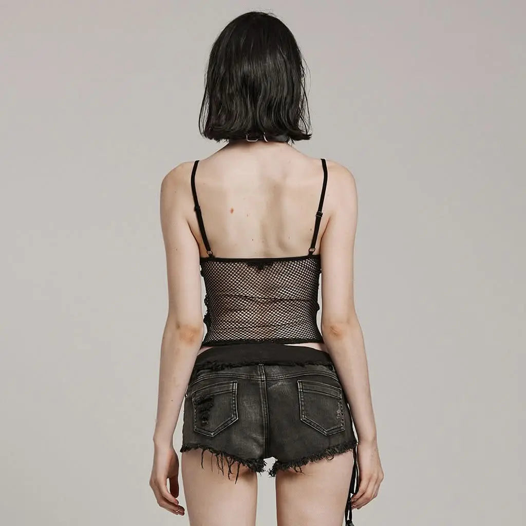 Mirage Mesh Top - PunkRave
