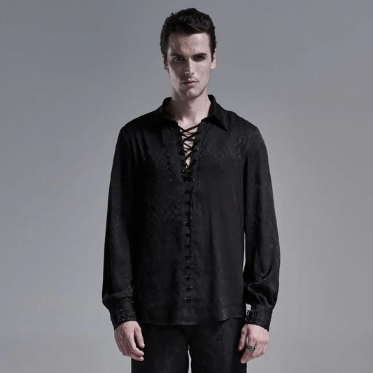 Monte Christo Shirt - Black - PunkRave