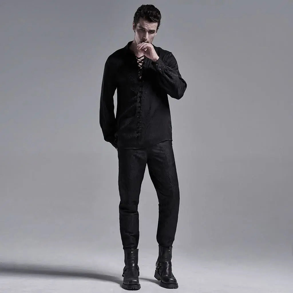 Monte Christo Shirt - Black - PunkRave