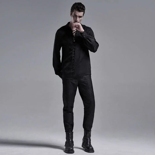 Monte Christo Shirt - Black - PunkRave