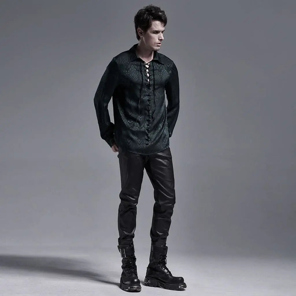 Monte Christo Shirt - Green - PunkRave