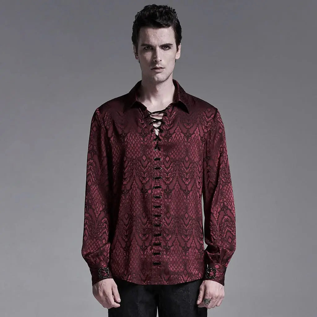 Monte Christo Shirt - Red - PunkRave