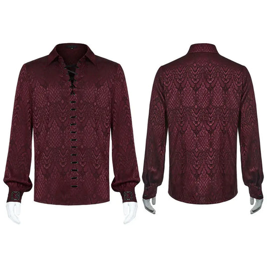 Monte Christo Shirt - Red - PunkRave