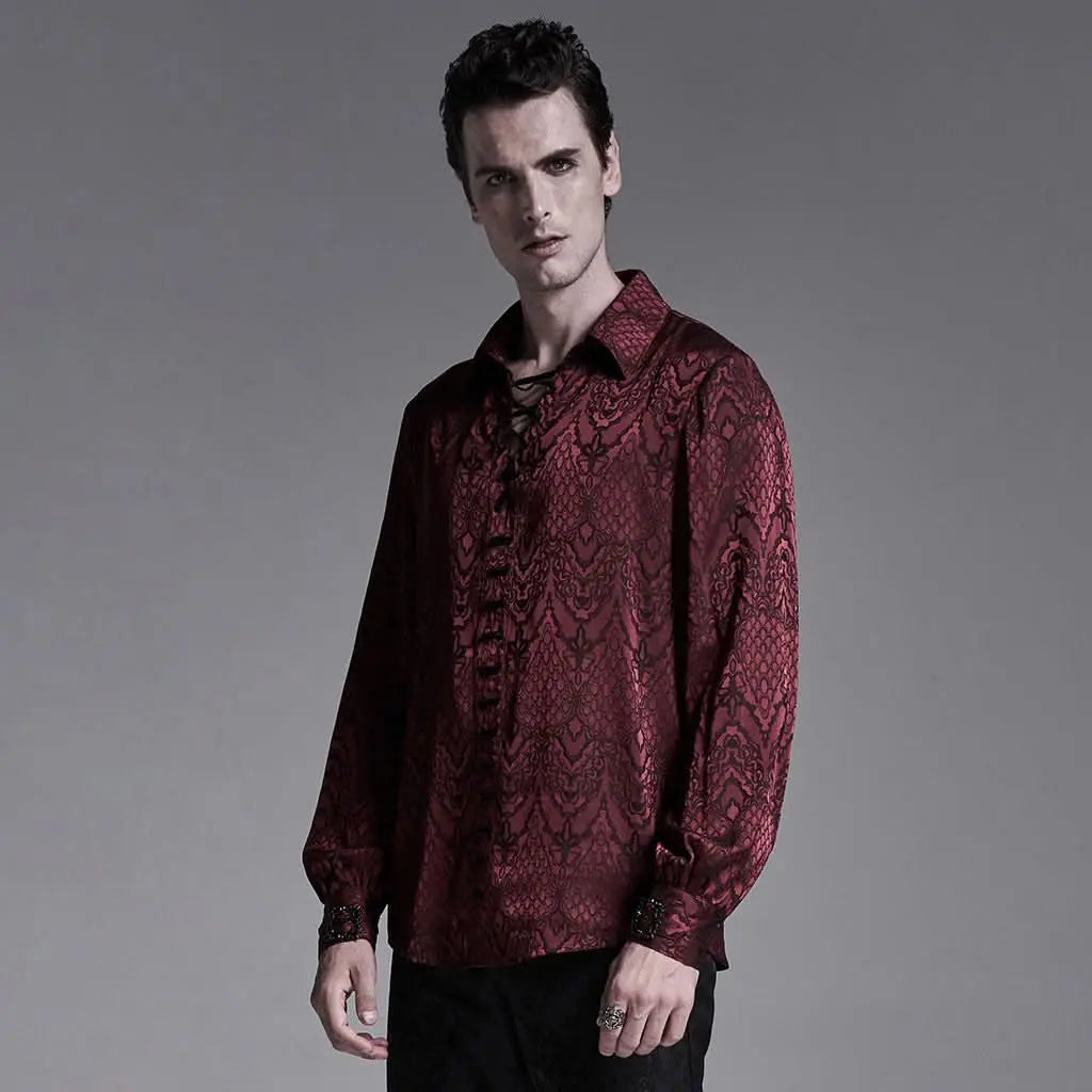 Monte Christo Shirt - Red - PunkRave
