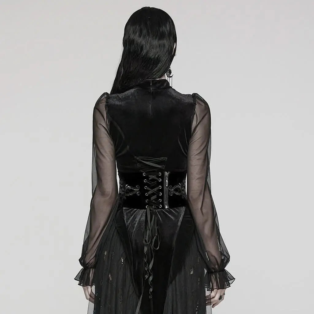 Morrigan Corset (Ink) - PunkRave