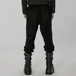 Mutiny Corduroy Trousers - Black - PunkRave