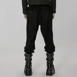 Mutiny Corduroy Trousers - Black - PunkRave