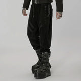 Mutiny Corduroy Trousers - Black - PunkRave