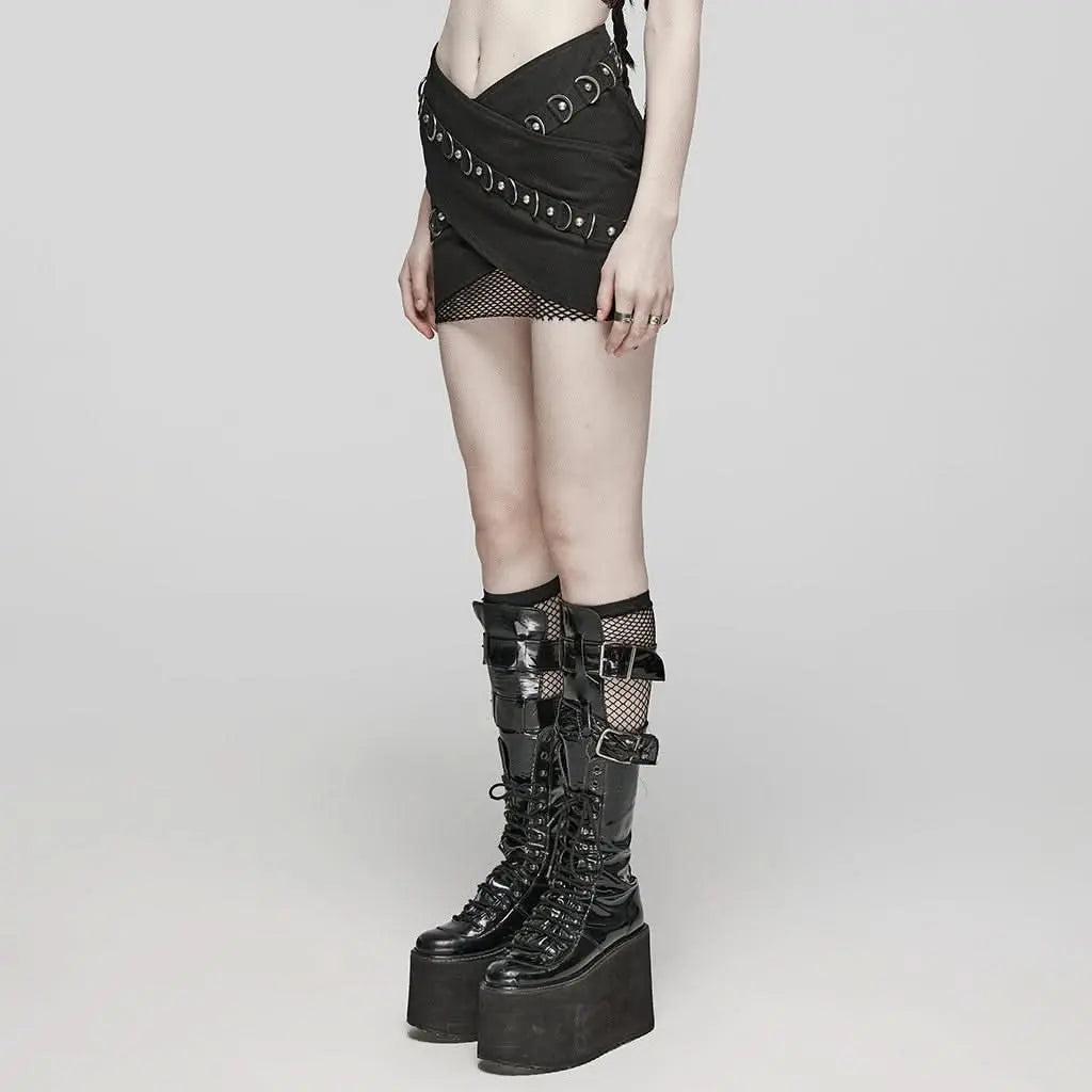 Myst Mini Skirt (Komand'r) - PunkRave