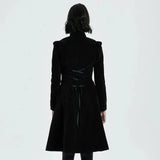 Mysterious Mayhem Coat - Black - PunkRave