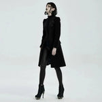 Mysterious Mayhem Coat - Black - PunkRave