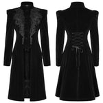 Mysterious Mayhem Coat - Black - PunkRave