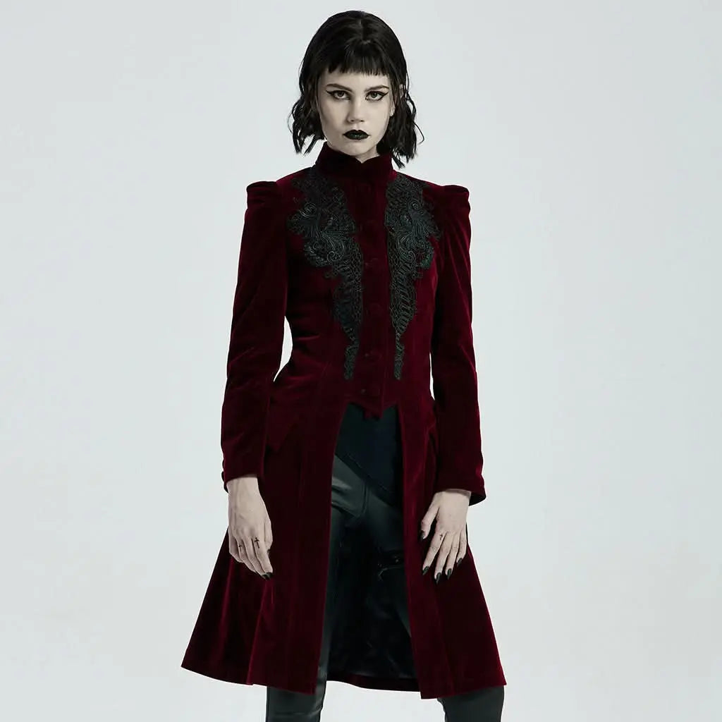 Mysterious Mayhem Jacket - Red - PunkRave