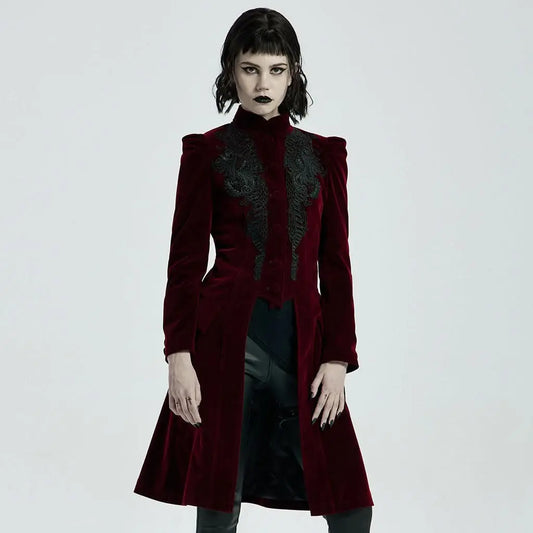 Mysterious Mayhem Jacket - Red - PunkRave