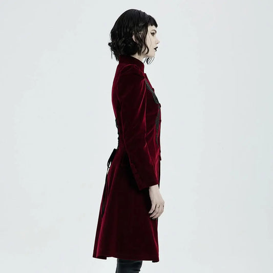 Mysterious Mayhem Jacket - Red - PunkRave