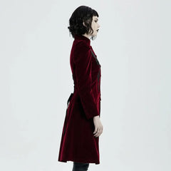 Mysterious Mayhem Jacket - Red - PunkRave