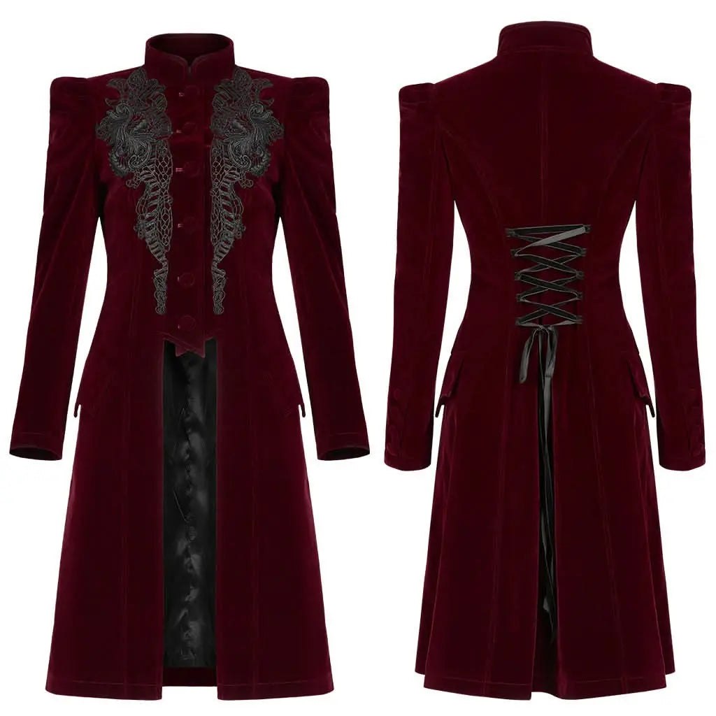 Mysterious Mayhem Jacket - Red - PunkRave