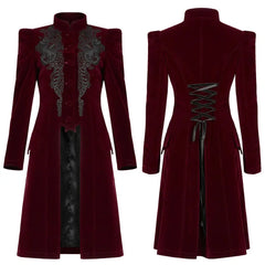 Mysterious Mayhem Jacket - Red - PunkRave