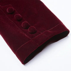 Mysterious Mayhem Jacket - Red - PunkRave
