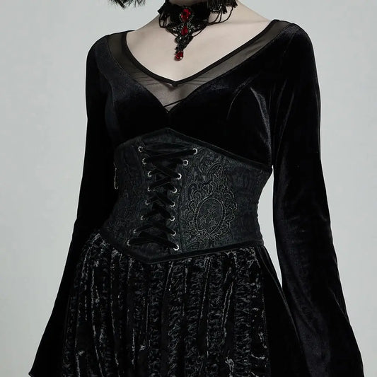 Mystic Sanctuary Corset Belt - PunkRave