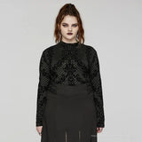 Narcissus Printed Top - PunkRave