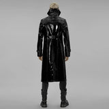 Necroharmonic PU Trench Coat - PunkRave