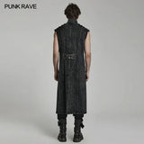Necropolis Denim Vest - PunkRave