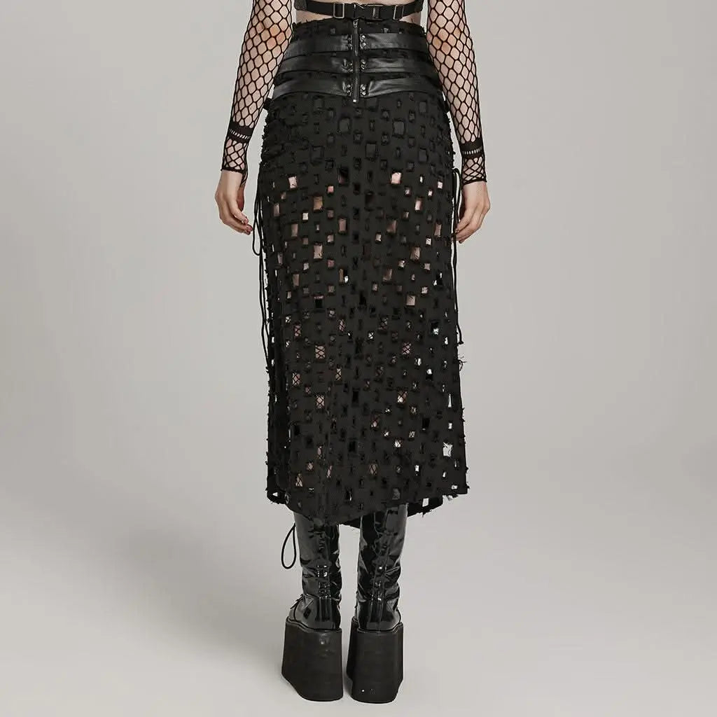 Necropolis Maxi Skirt - PunkRave