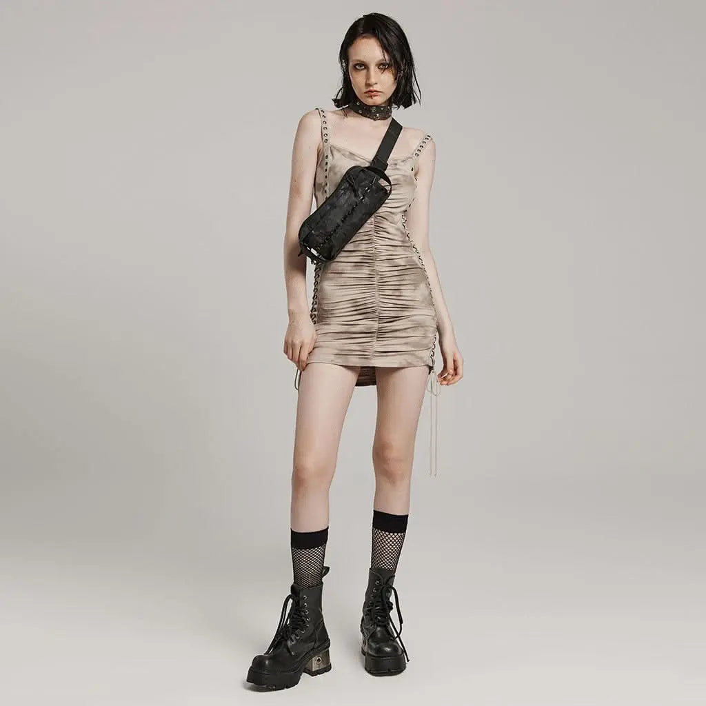 Nemesis Bum Bag (Coal) - PunkRave