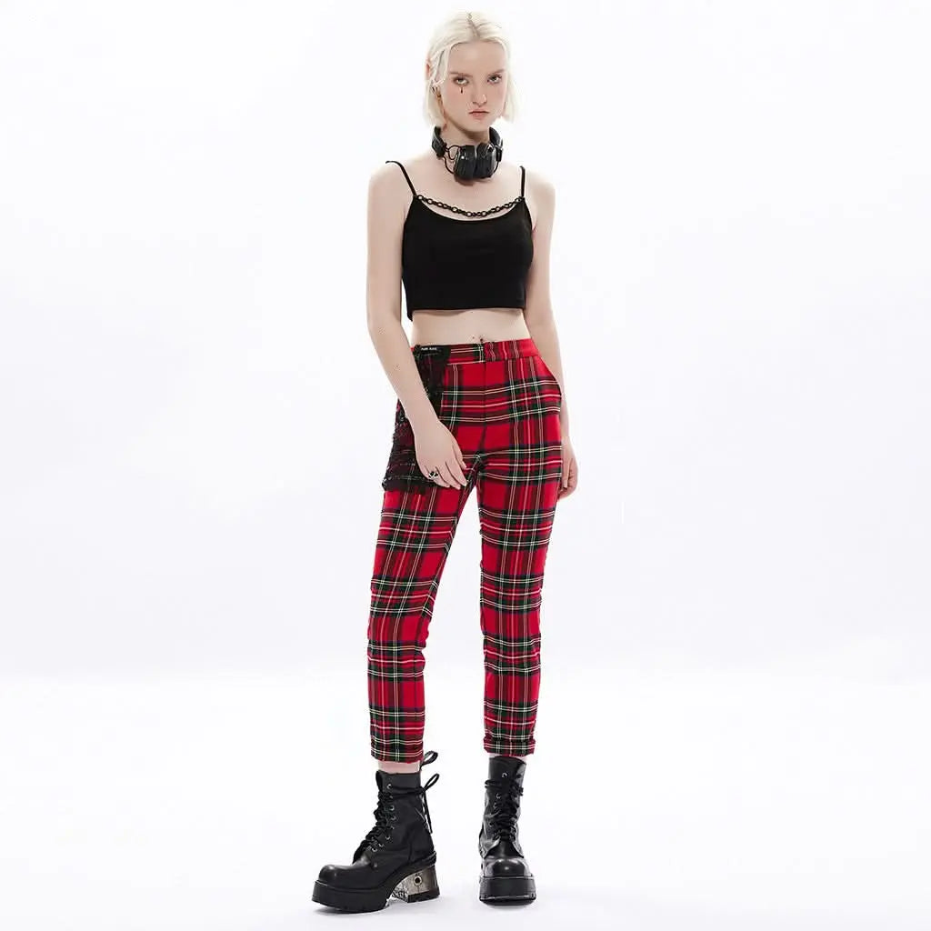 Nero Chain Crop Top - PunkRave