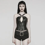 Netherrealm Halterneck Top - PunkRave