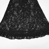 Nightgarden Lace Splice Flared Pants PunkRave