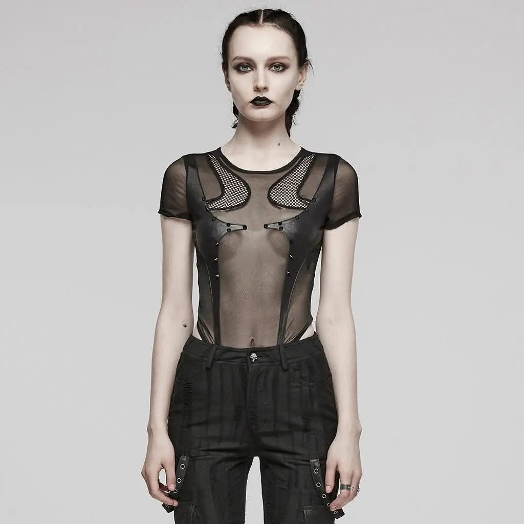 Nihil Mesh Bodysuit - PunkRave