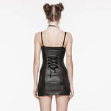 Noir Heroin Mini Dress (Black) My Store