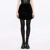 Nosferatu's Enigma - Gothic Mini Skirt - PunkRave