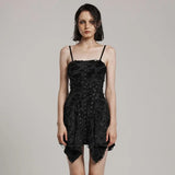 Nyx Distressed Dress (Dark Matter) - PunkRave