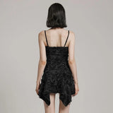 Nyx Distressed Dress (Dark Matter) - PunkRave