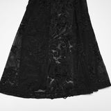 Beltane Gothic Lace Flared Pants