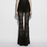 Hauyne Gothic Lace Mesh Pants