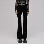 Gravebloom Velvet Pants - PunkRave
